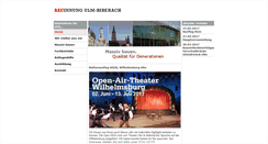Desktop Screenshot of bauinnung-ulm-biberach.de